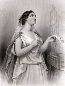 Saint Cecilia, illustration from 